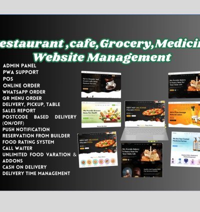 Foodhub multi Purpose Website Management